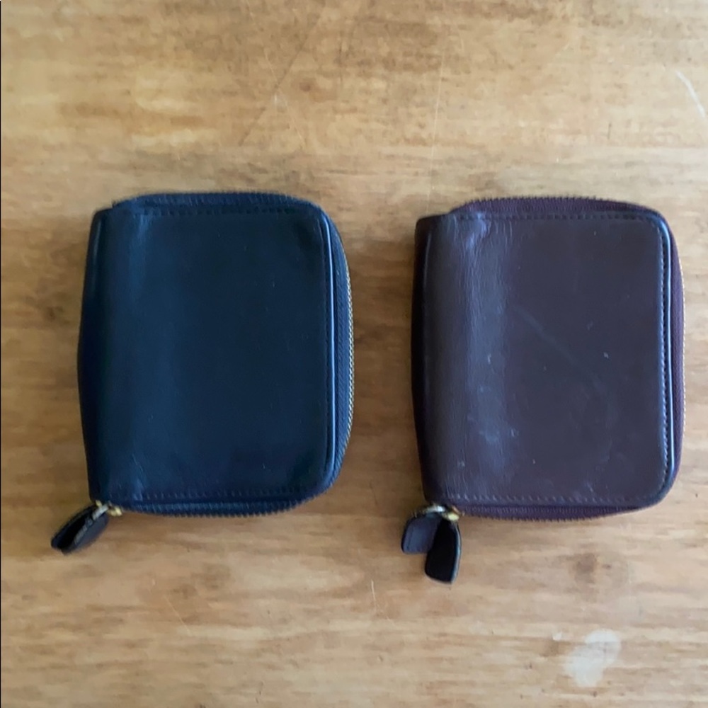 Bundle of two {Hobo International} billfolds